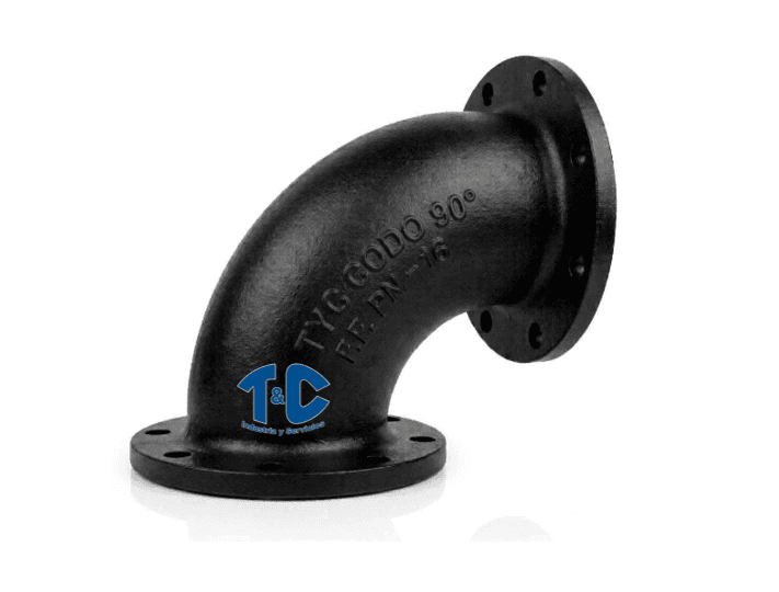 CODO 90° FIERRO FUNDIDO B-B