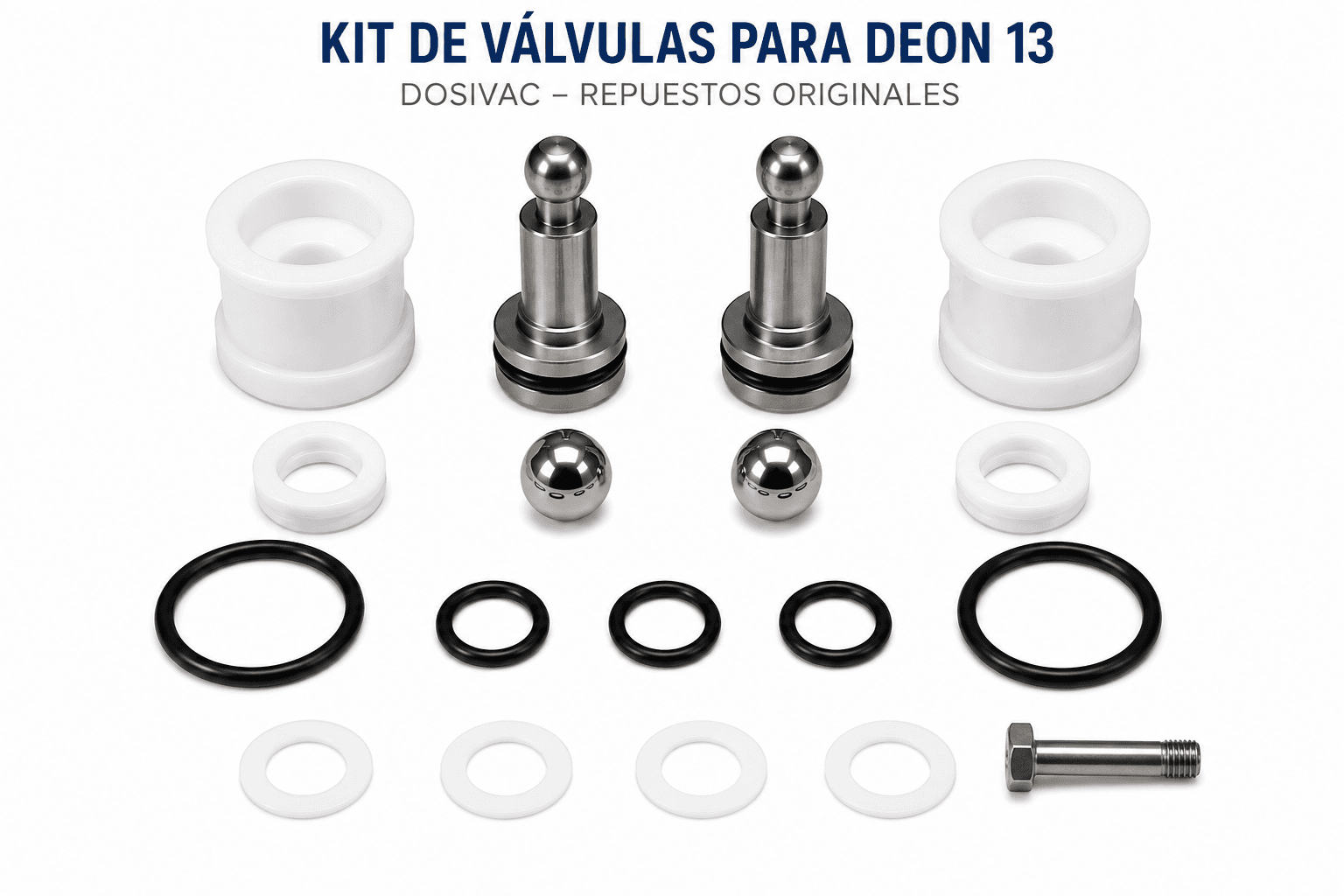 KIT DE VALVULAS PARA DEON 13