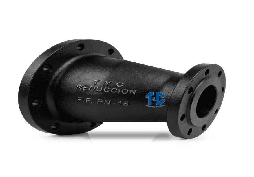 REDUCCION CONCENTRICA FIERRO FUNDIDO BRIDA-BRIDA