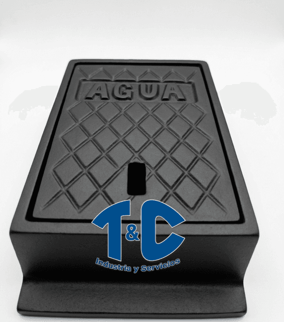 CAJA RECT. F.F DE 5X10 CMS P/LLAVE CUÑA
