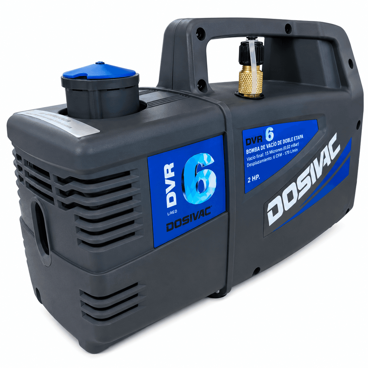 BOMBA DE VACIO MOD PALETA ROTATIVA CARCAZA PP