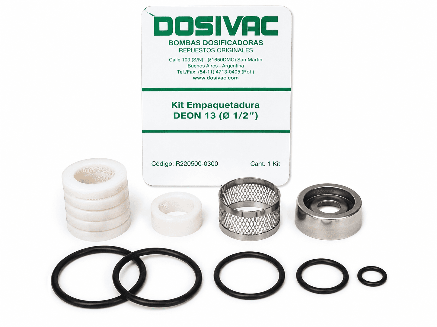 KIT DE EMPAQUETADURA PARA BOMBA DEON 13