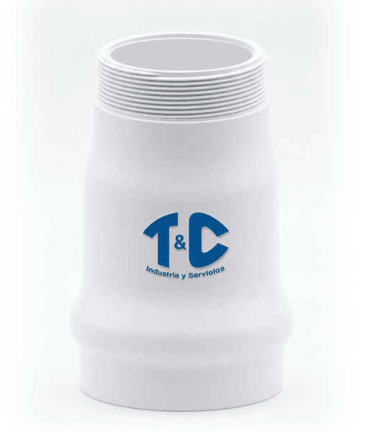 ADAPTADOR PVC E-40 ROSCA MACHO-JUNTA RAPIDA