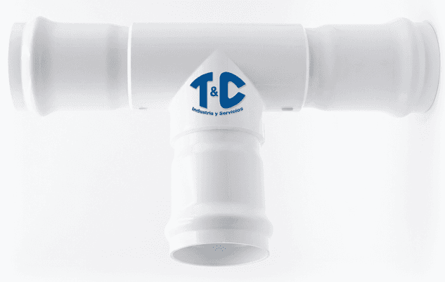 TEE PVC E-40 INY J.R.